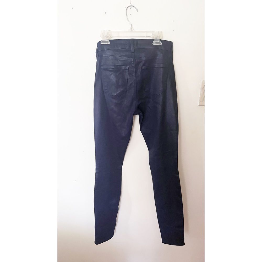 ‼️SOLD‼️L’AGENCE Jyothi High Rise Split Ankle Jean Midnight Coated - Picture 4 of 7